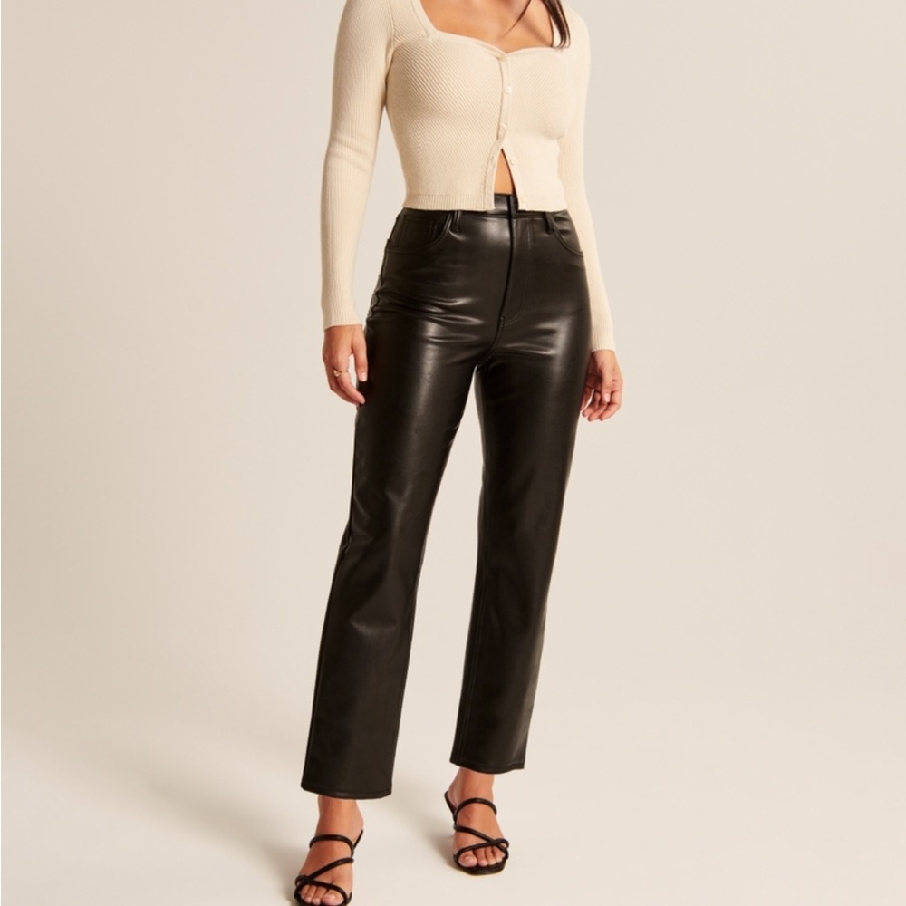 Abercrombie & Fitch Leather Pants